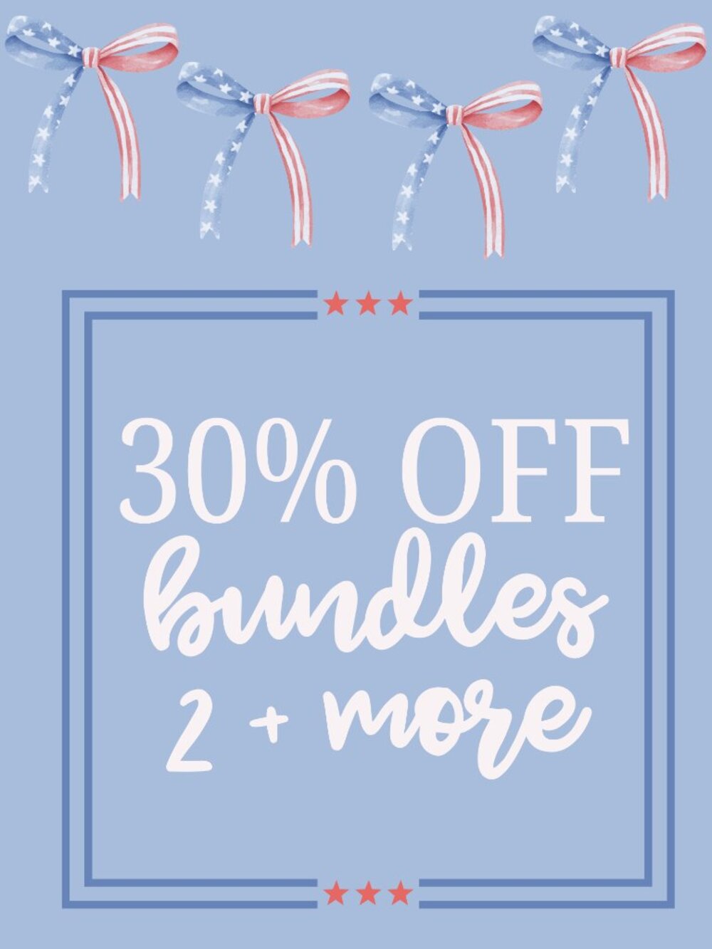 MEMORIAL DAY SALE
